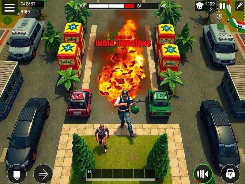 India Invasion PUBG Style Gameplay